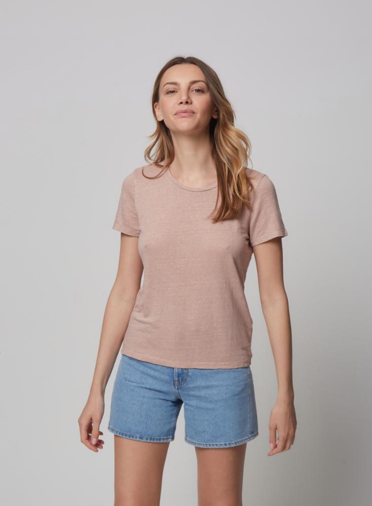 Stretch Linen Short Sleeve Crewneck T-Shirt - thegreatputonmvStretch Linen Short Sleeve Crewneck T-ShirtStretch Linen Short Sleeve Crewneck T-ShirtStretch Linen Short Sleeve Crewneck T-ShirtShirts & TopsMajestic Filaturesthegreatputonmv#M355FTS264Stretch Linen Short Sleeve Crewneck T-ShirtRose142835996